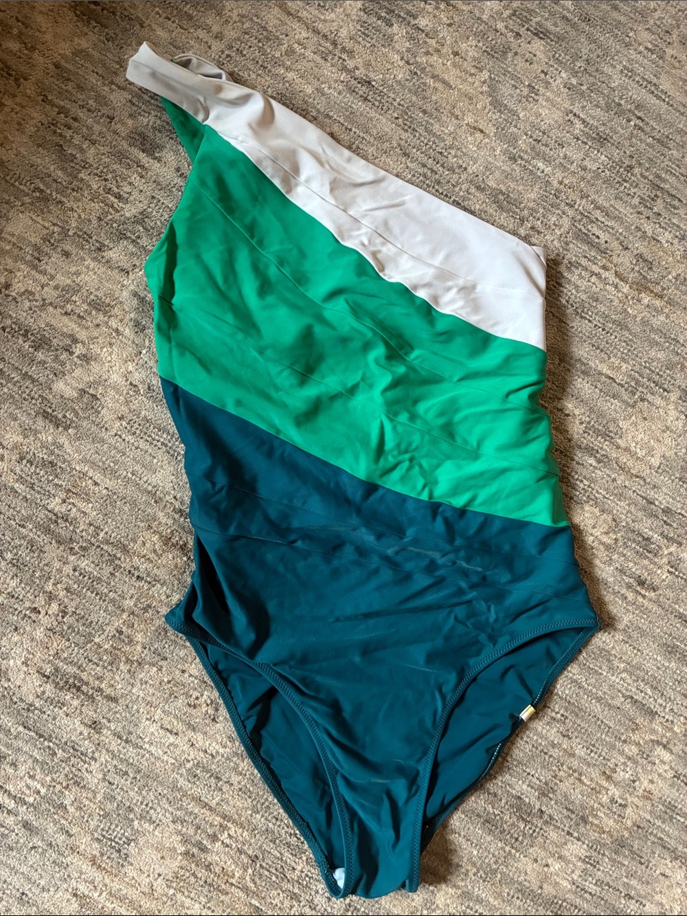 Summersalt One-Piece Swimsuit - one shoulder - women’s size 6 - color block